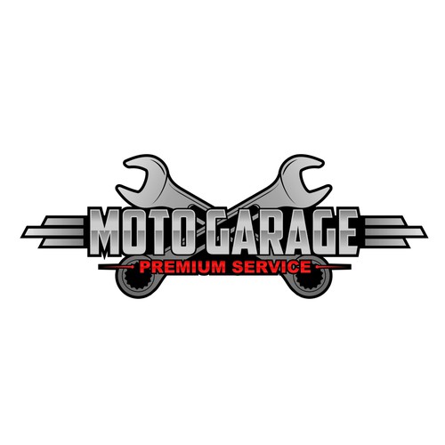 MOTORCYCLE / ATV / UTV / JETSKY REPAIR AND SERVICE LOGO Logo design