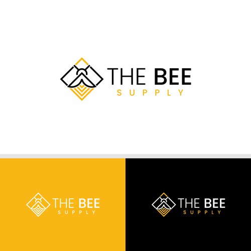 New Texas Bee Supply Logo-ontwerp door StudioJack