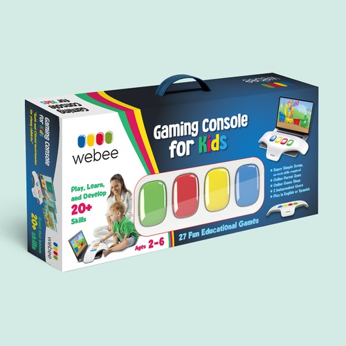 Gaming Console Packaging for young children Design by Noyart