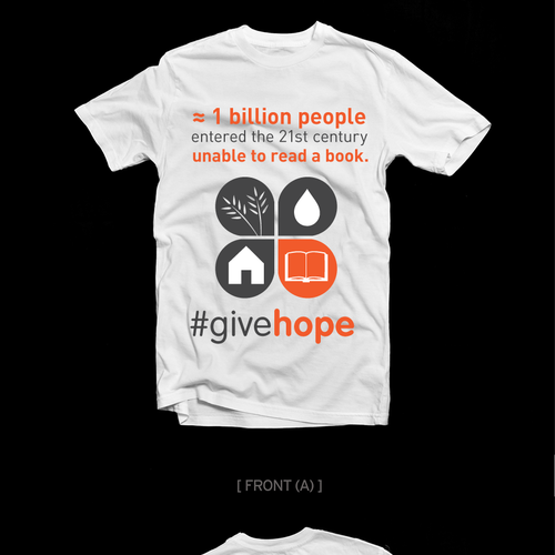 T-Shirt for Non Profit that helps children Design by CLCreative