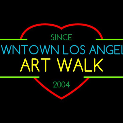 Downtown Los Angeles Art Walk logo contest Réalisé par versstyle™