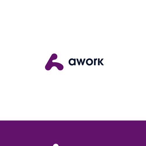 New logo for AI-based productivity software "awork" Diseño de Lumbeard