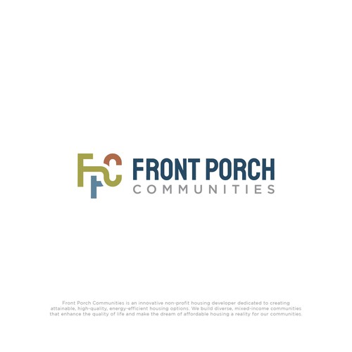 Design Front Porch Communities - A Not For Profit housing developer with a community focus di RaccoonDesigns®