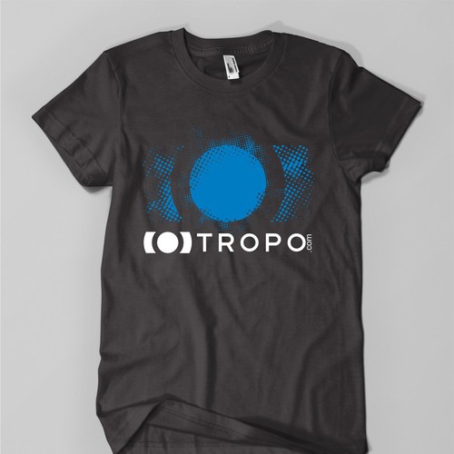 Funky shirt for Tropo - Voice and SMS APIs for developers Diseño de akhidnukhlis