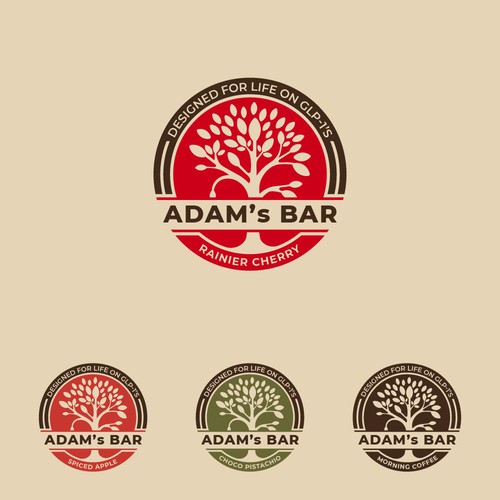 Adams Bar - Nutrition Bar for GLP1 patients Design by line2code