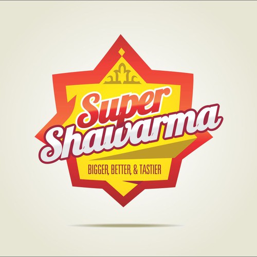 logo for Super Shawarma Design by Adrian Medel Aceiro