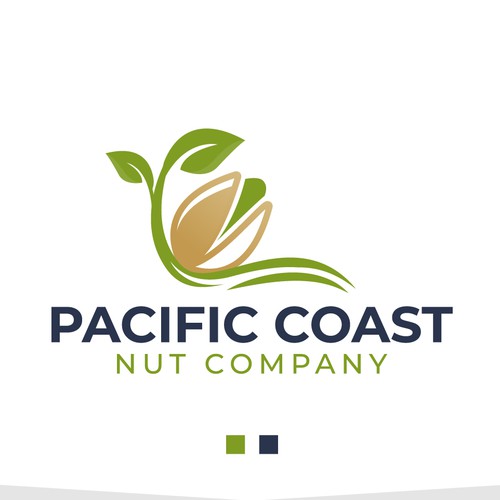 Simplistic logo for a California pistachio company Design by MotionPixelll™