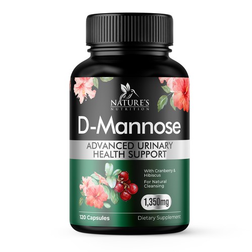 Colorful D-Mannose Design Needed for Nature's Nutrition Design von UnderTheSea™