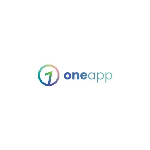 oneapp logo-ontwerp door Nikolas Elia