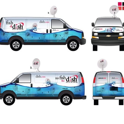 V&S 002 ~ REDESIGN THE DISH NETWORK INSTALLATION FLEET デザイン by iSergio