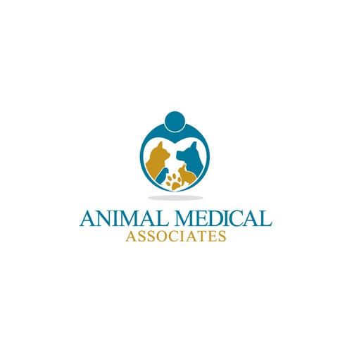 Create the next logo for Animal Medical Associates Diseño de IIICCCOOO
