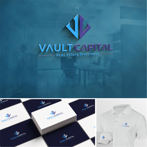 Luxury Real Estate Investment Company Logo Design by N.A.Y.