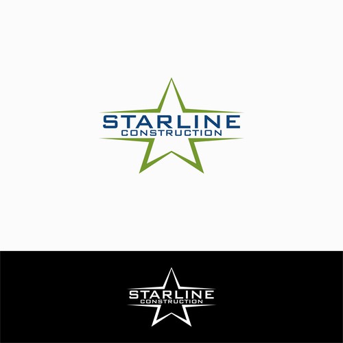 Starline Construction Logo Design by Sherly Adam's