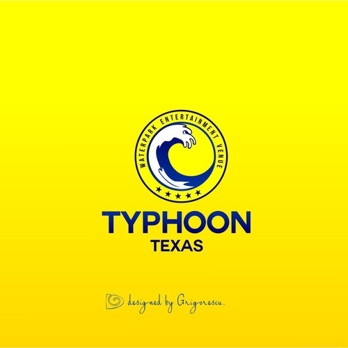 Typhoon Texas, largest waterpark built in the US needs a logo Design by grigorescu