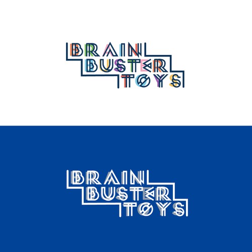 Brain Buster Toys Logo & Social Media Contest. Design by BrainstormingDsg