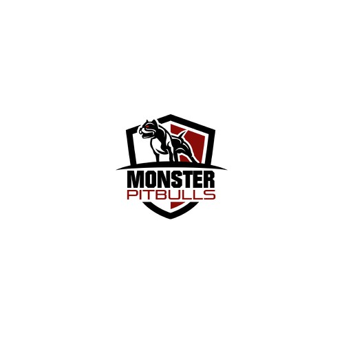 Monster pitbulls, concurso Design de logo