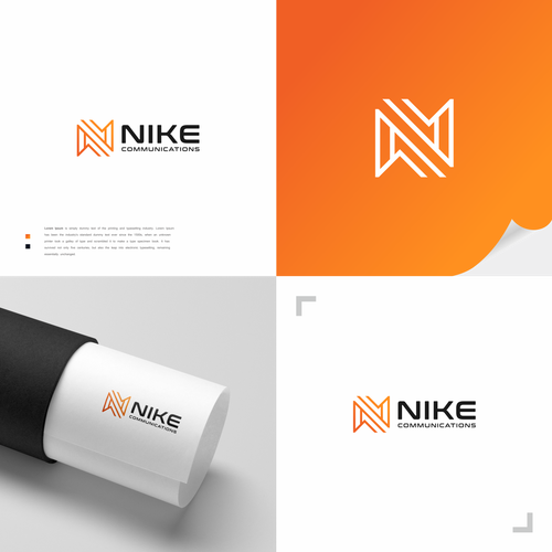 Nike Communications Logo Contest Design by bell_gið