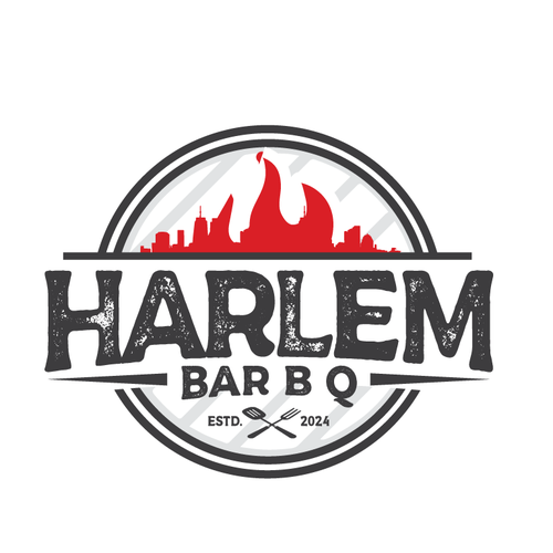 Harlem Bar B Q Design von -NLDesign-