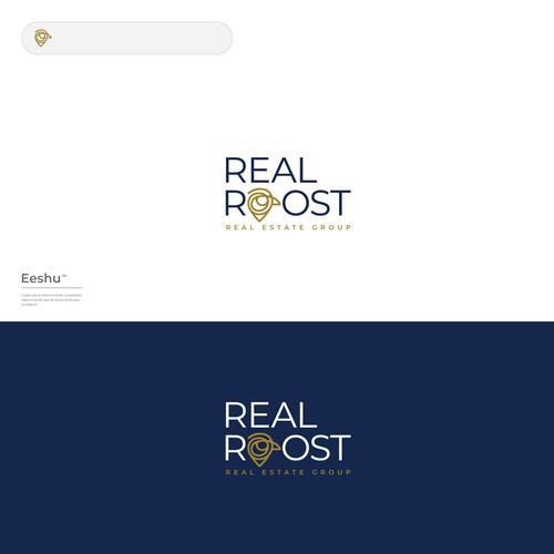 Innovative and Unforgettable: A Real Estate Logo Redesign Design by Eeshu