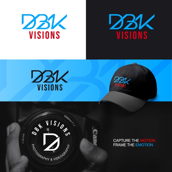 Elegant and Modern Logo for DBK Visions