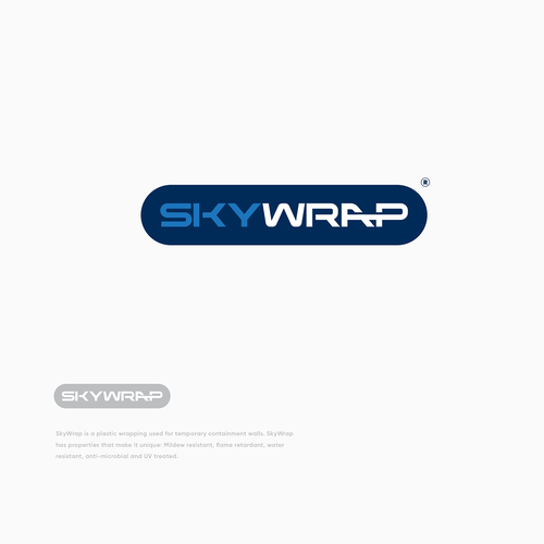 SkyWrap Logo Design by SimonMar