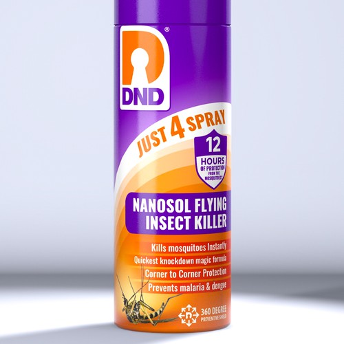 Design a standout label for a Super Effective Insect Killer Spray Design by P.D.S.