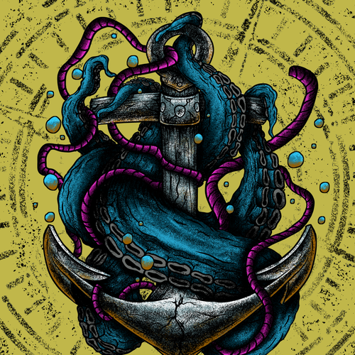 Nautical Tee Shirt Concept Design by SCYPH.Studio