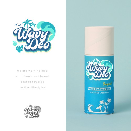 Design a hip logo for up and coming active deodorant brand Design von Curious Factory