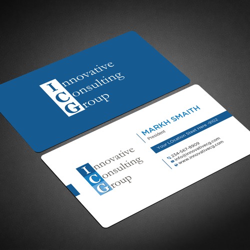 Design di ICG Business Cards di Brandmaker artist