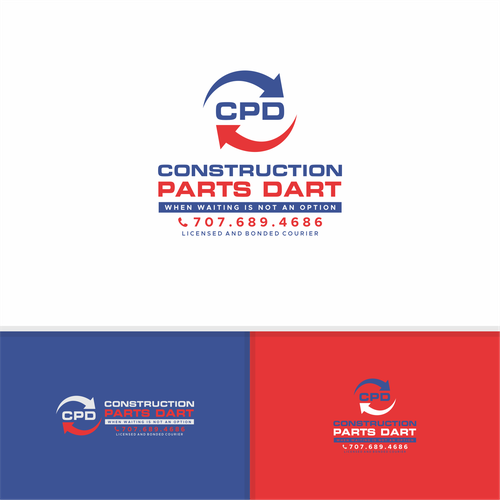 Nlb presents construction parts dart logo design contest