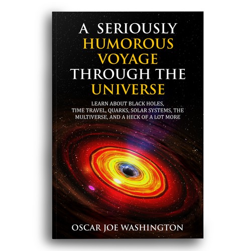 Design an exciting cover, front and back, for a book about the Universe. Design por Bigpoints