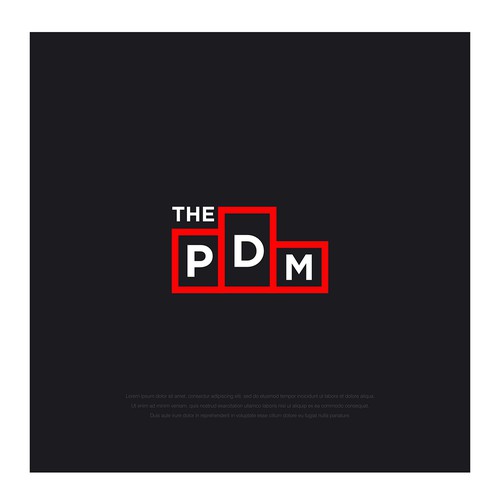 Logo concepts for The PDM Design by futony