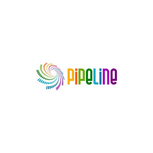 Design a cool, sleek, tech-oriented logo for Pipeline Design by The Last Hero™