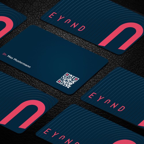 Visitenkarte mit QR Code Design by LAXMI DESIGNHUB