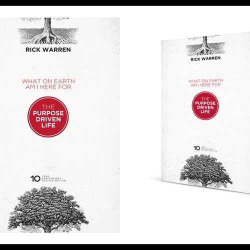 Book cover redesign for "What on Earth Am I Here For? The Purpose Driven Life" by Rick Warren Design by riverbed