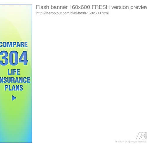Life Insurance - Banner Design Contest Design by rootout