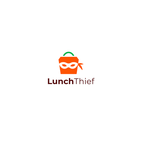 LunchThief Mobile App Logo Design by Striker29