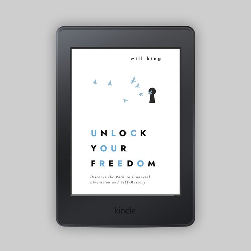 Design a book cover about freedom that'll intrigue and attract readers Design by DINJA