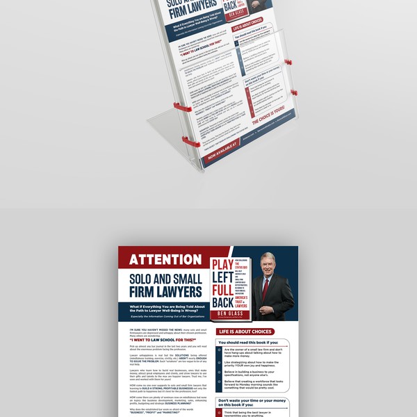 law firm poster flyer