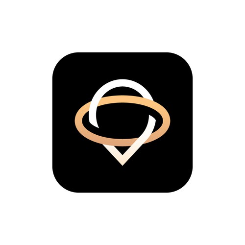 Modern iOS app - pressed penny locator app designed for coin collectors Design by V N Y X