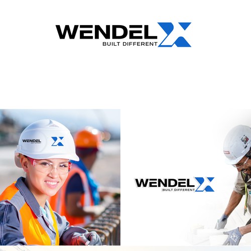 Luxury Logo Design for Wendel X — A Premium Construction Brand Built Different Design by <<{P}>>
