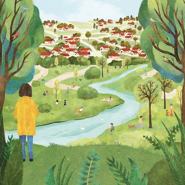 Children illustration - Poster