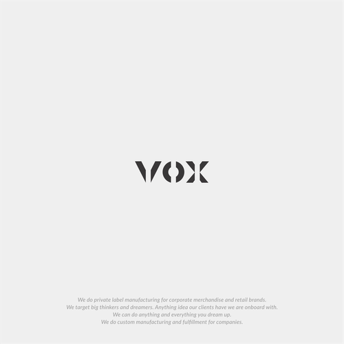 Vox Marketing rebrand Design by ZISSOU DESIGNS