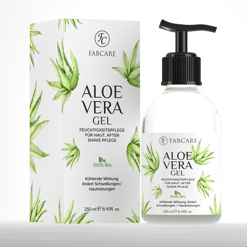 Label Design for Aloe Vera Lotion Design by P.D.S.