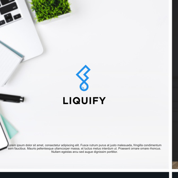 Logo concept for Liquify