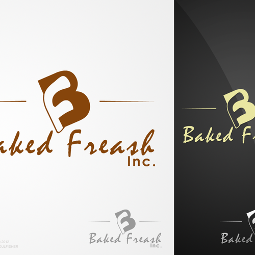 logo for Baked Fresh, Inc. Design by SoulFisher123