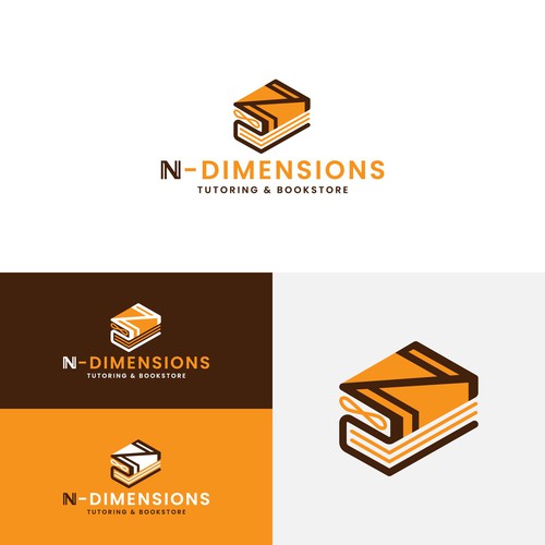 Math/Science Tutoring & Bookstore logo to be used for storefront, abstract & professional Design réalisé par Atank