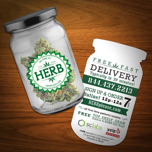 Create a Stunning Cannabis business Card Business card contest