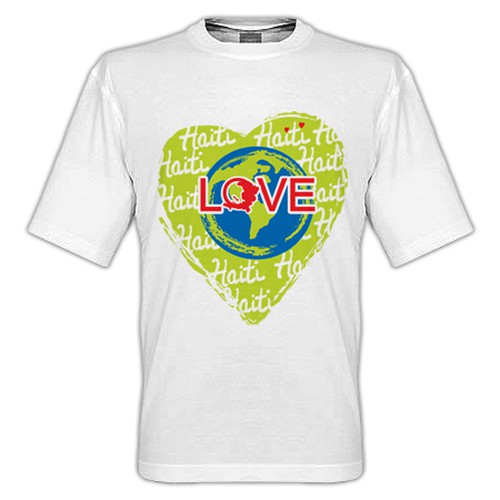 Wear Good for Haiti Tshirt Contest: 4x $300 & Yudu Screenprinter Ontwerp door artist3000