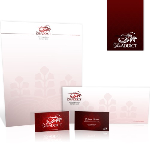 New logo and business card wanted for SilkAddict Design by empathysympathy